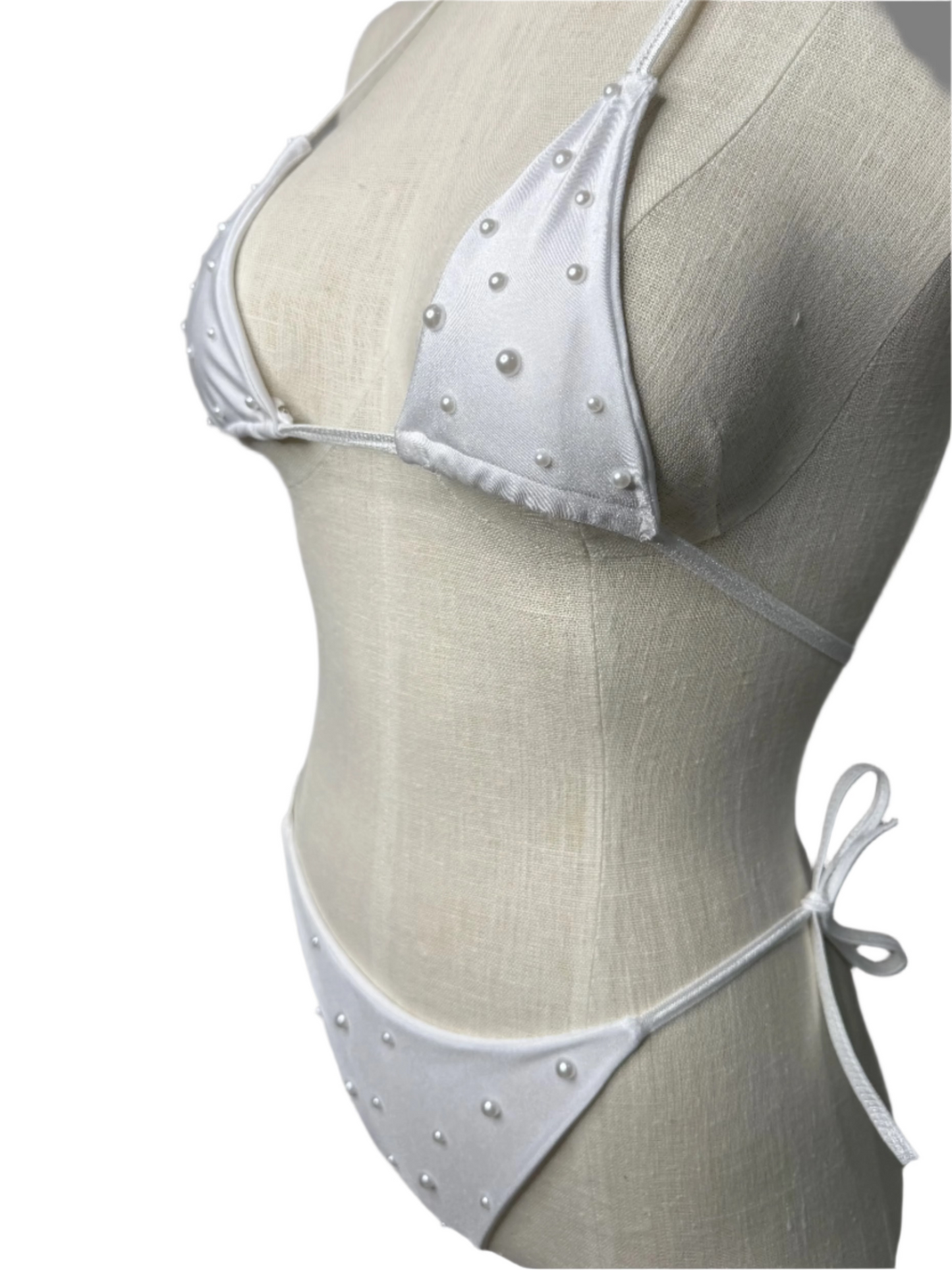 Cover Your Pearls Bikini Set