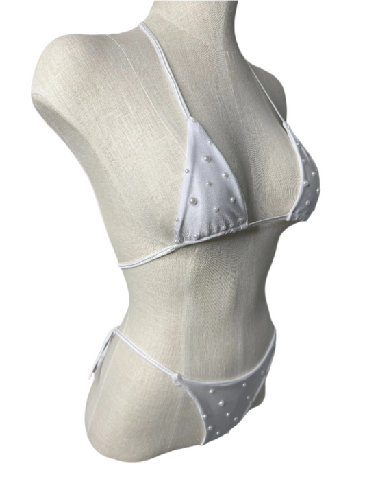 Cover Your Pearls Bikini Set